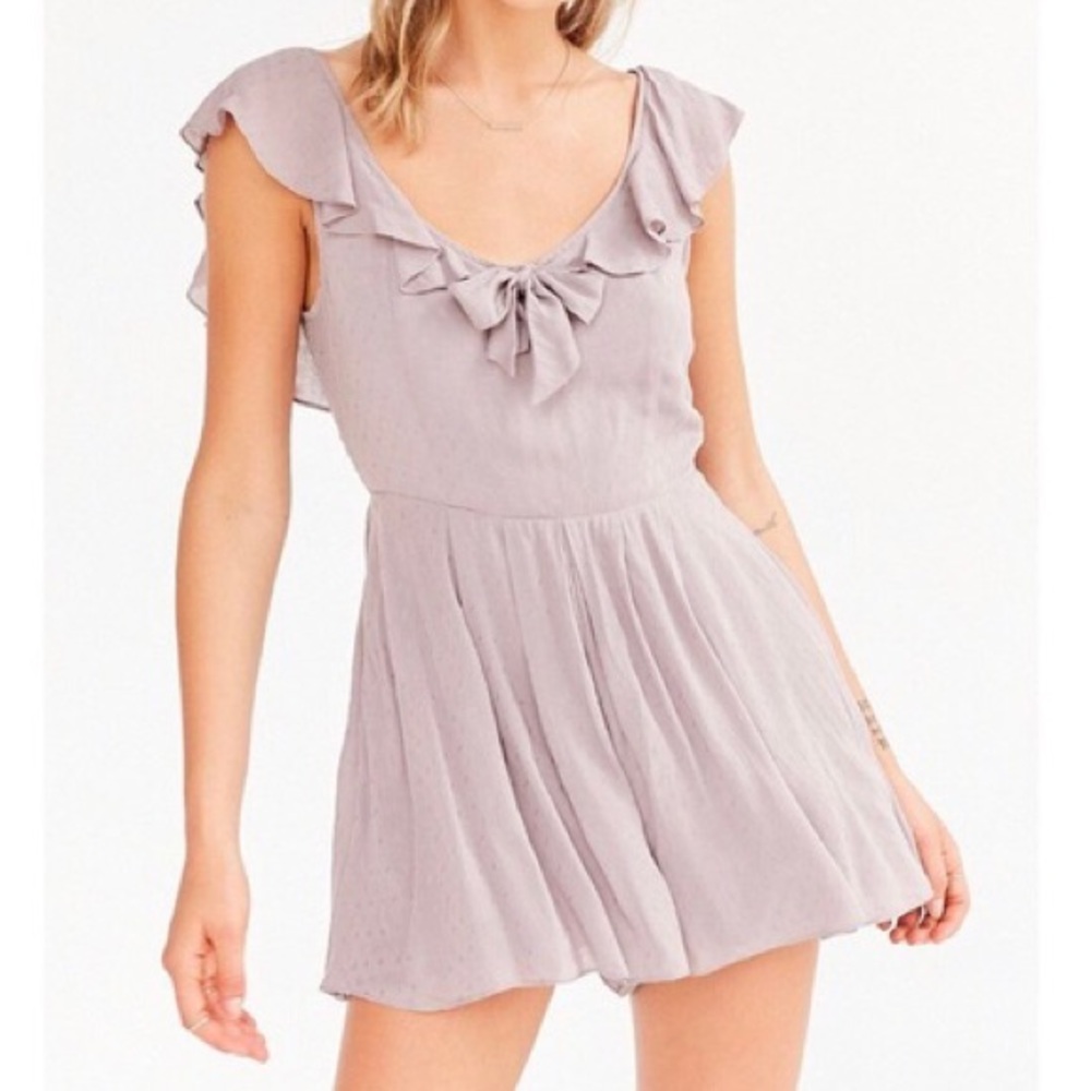 UO ruffle romper